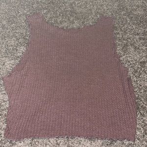 Purple tank top